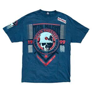 Metal Mulisha World Domination 1999 Vintage Graphic T-Shirt, Men's XL